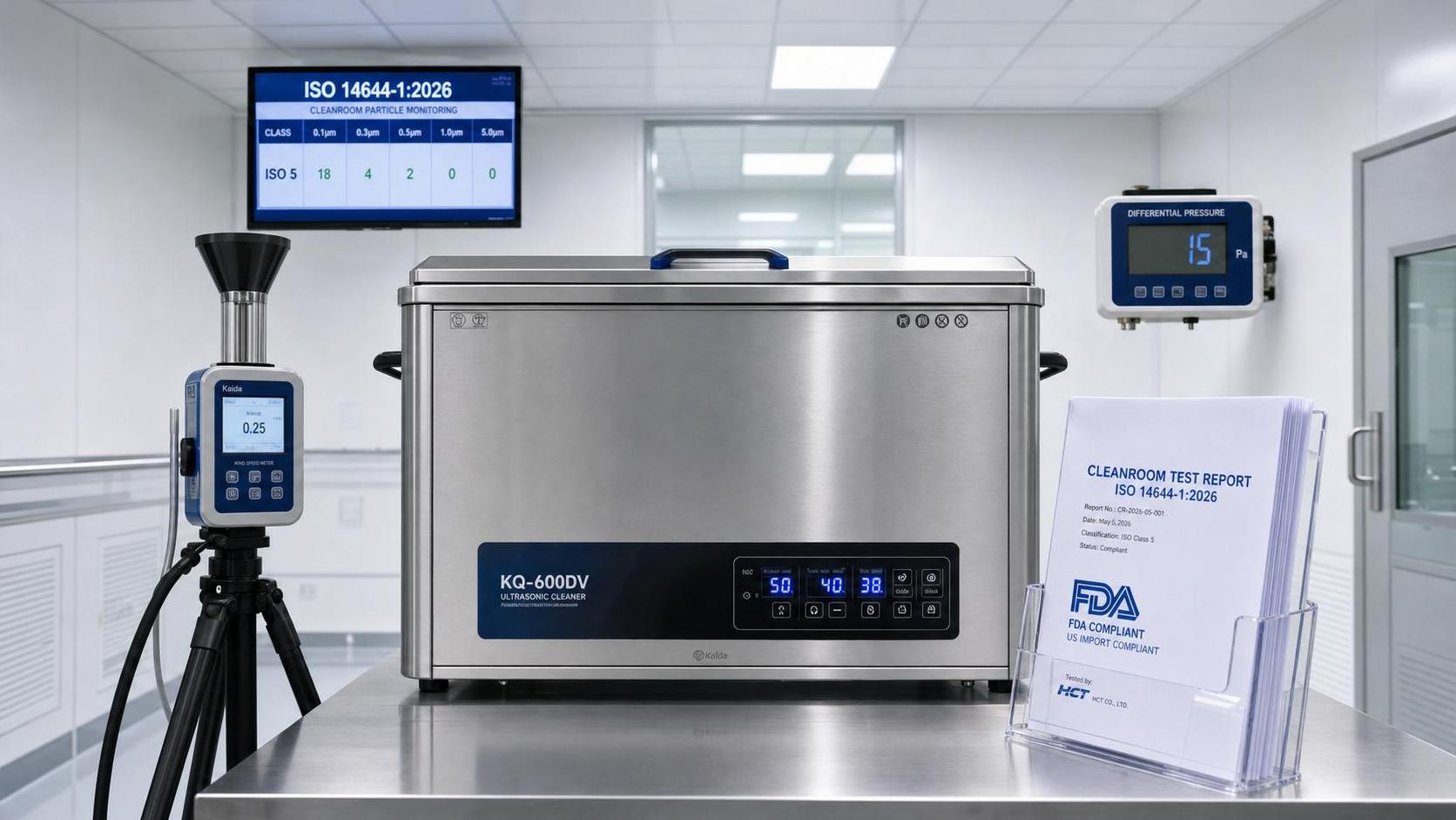FDA Fast Track Adds ISO 14644-1:2026 Report Rule