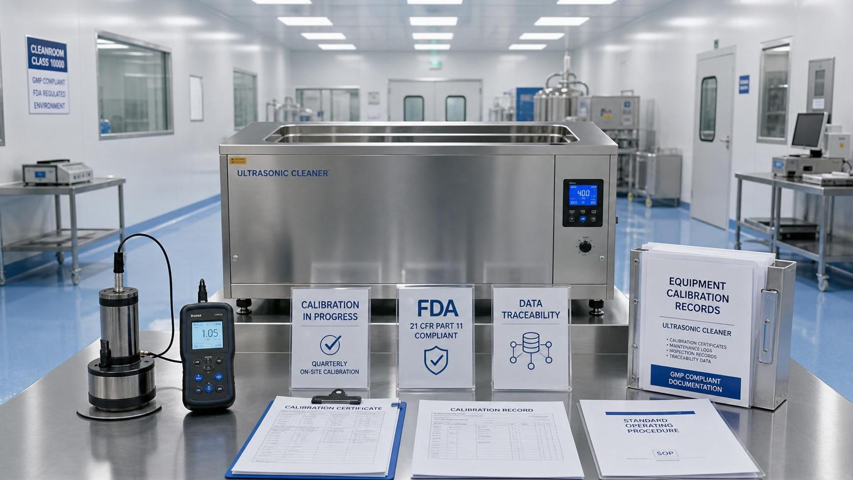 FDA Tightens Calibration Rules for Cleanroom Ultrasonic Tanks