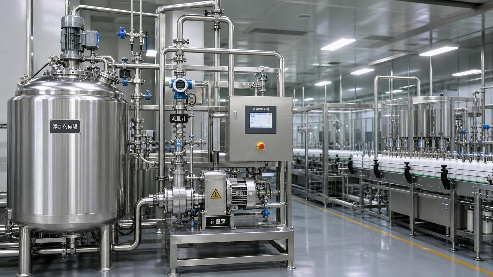 How to Size a Food Additive Dosing System for Accuracy, Hygiene, and Throughput