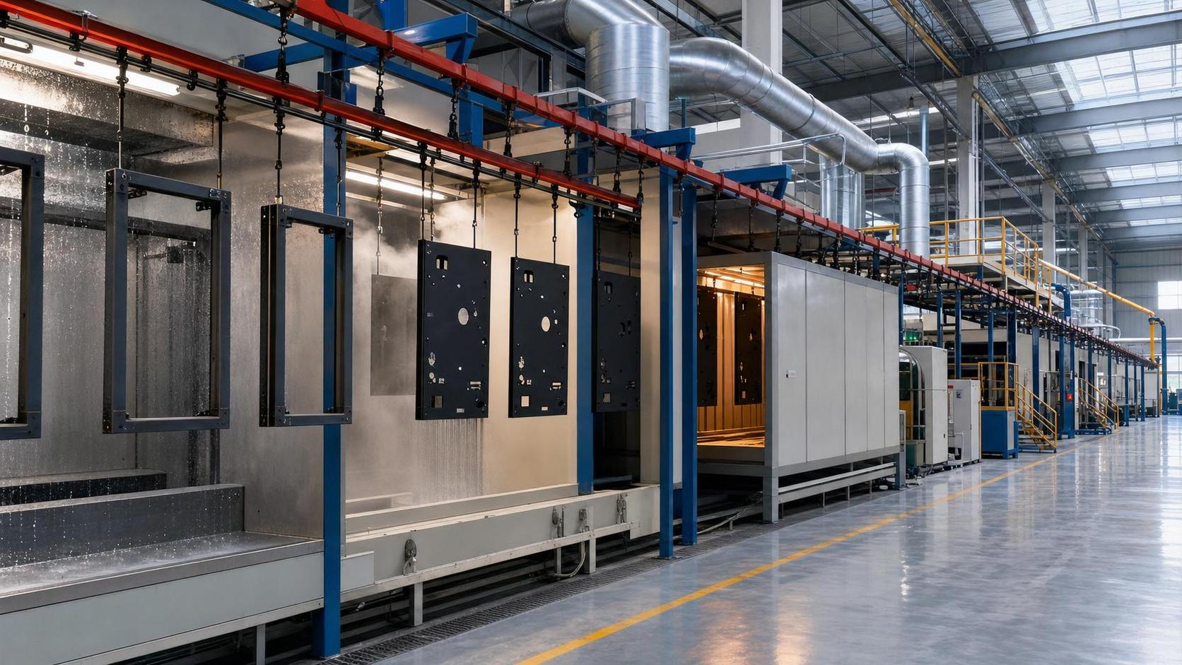 Powder Coating Process for Steel: Surface Prep, Curing Steps, and Common Defects