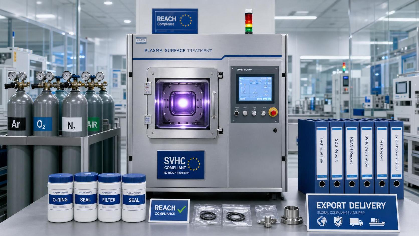 REACH SVHC Update Triggers New Compliance Steps for Plasma Surface Treatment Exports