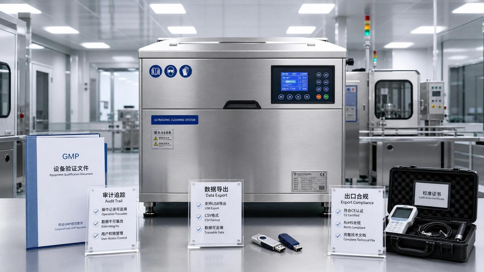 FDA Finalizes Audit Trail Rule for Cleanroom Ultrasonic Exports