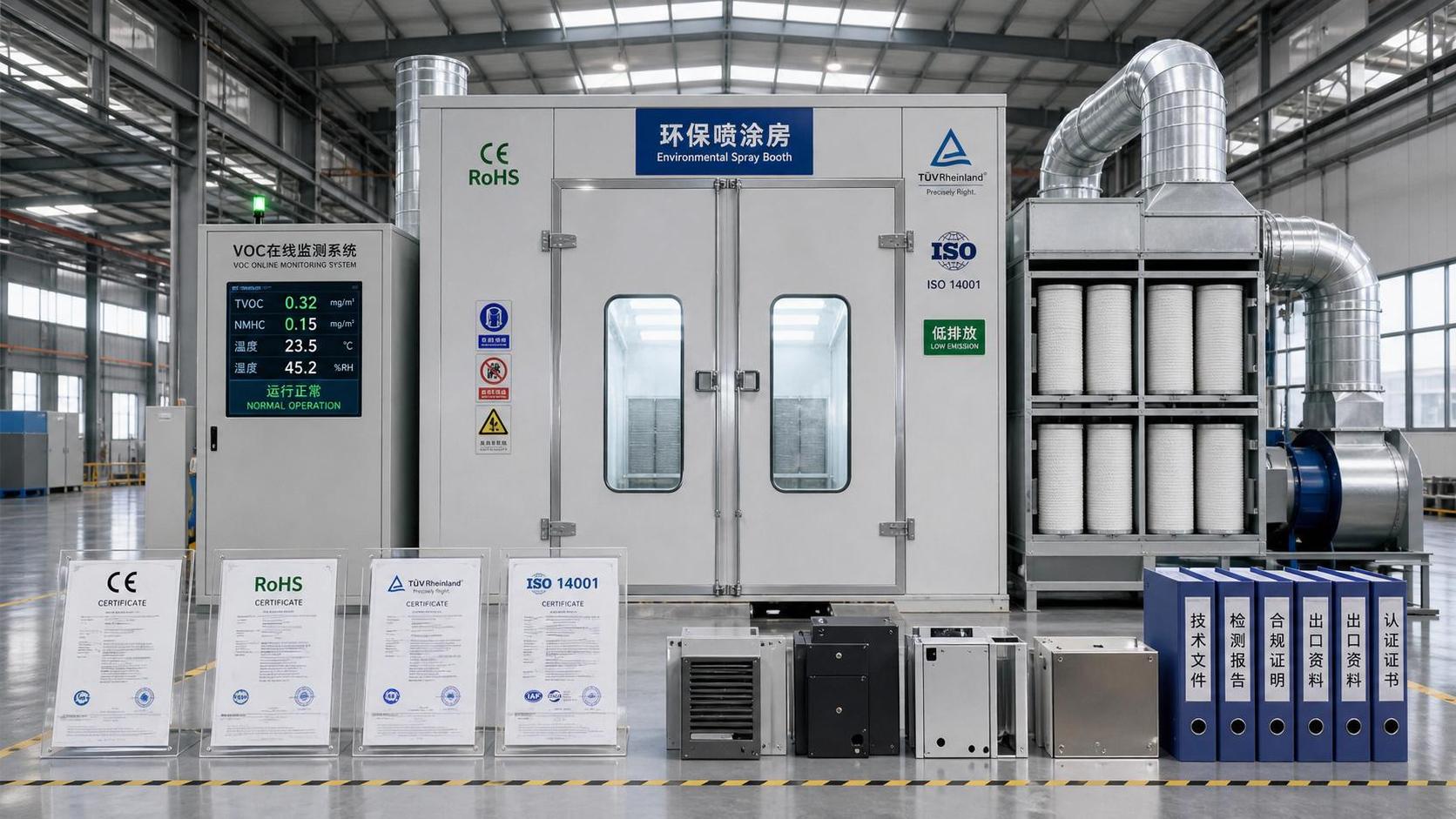 Tighter VOC Limits Raise Export Bar for Eco-spray Booths