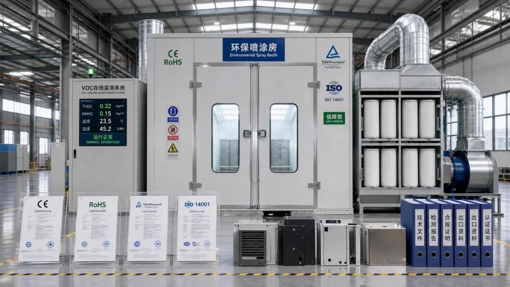 Tighter VOC Limits Raise Export Bar for Eco-spray Booths