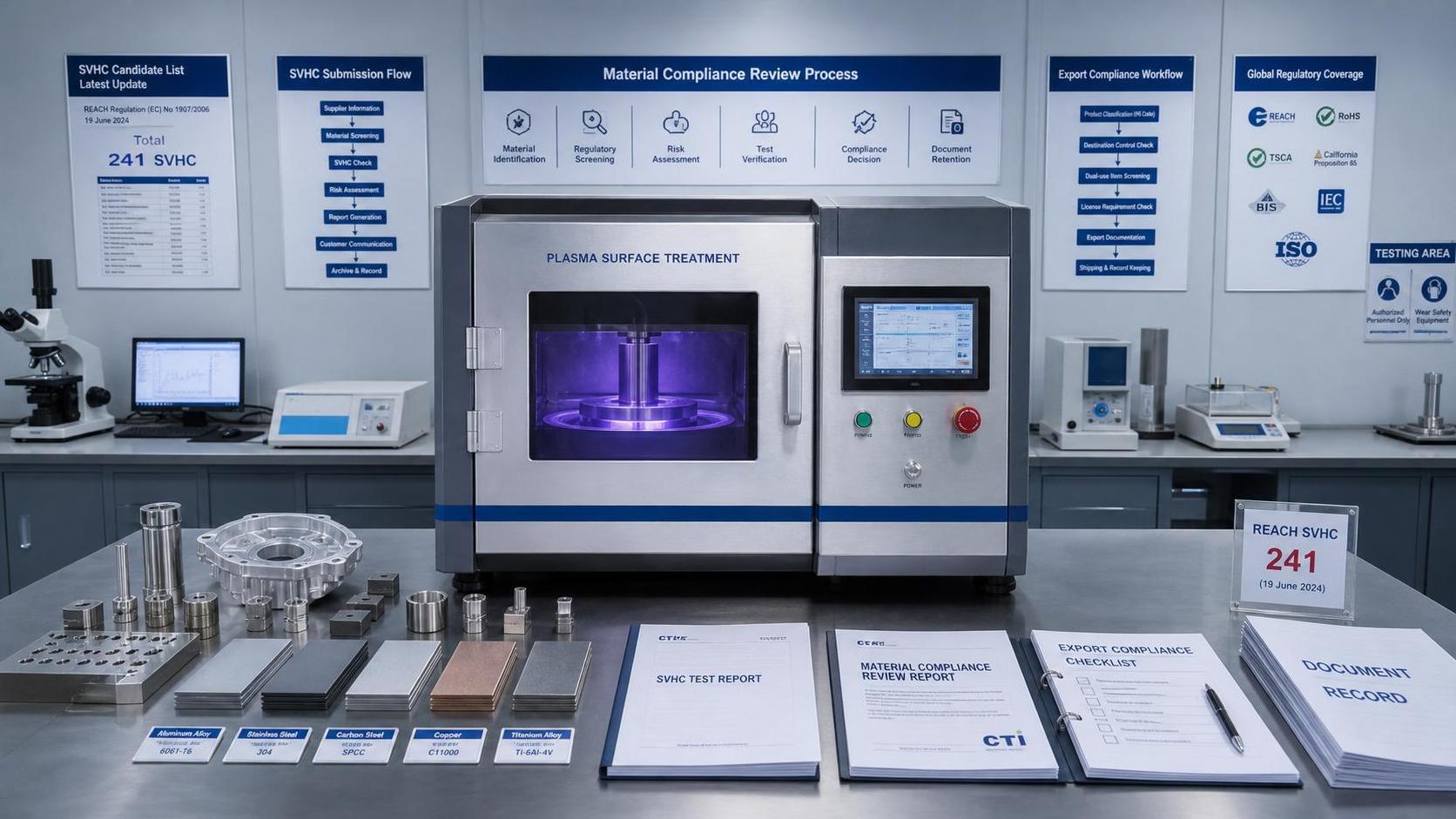 ECHA Adds 3 SVHCs, Prompting Plasma Equipment Compliance Updates