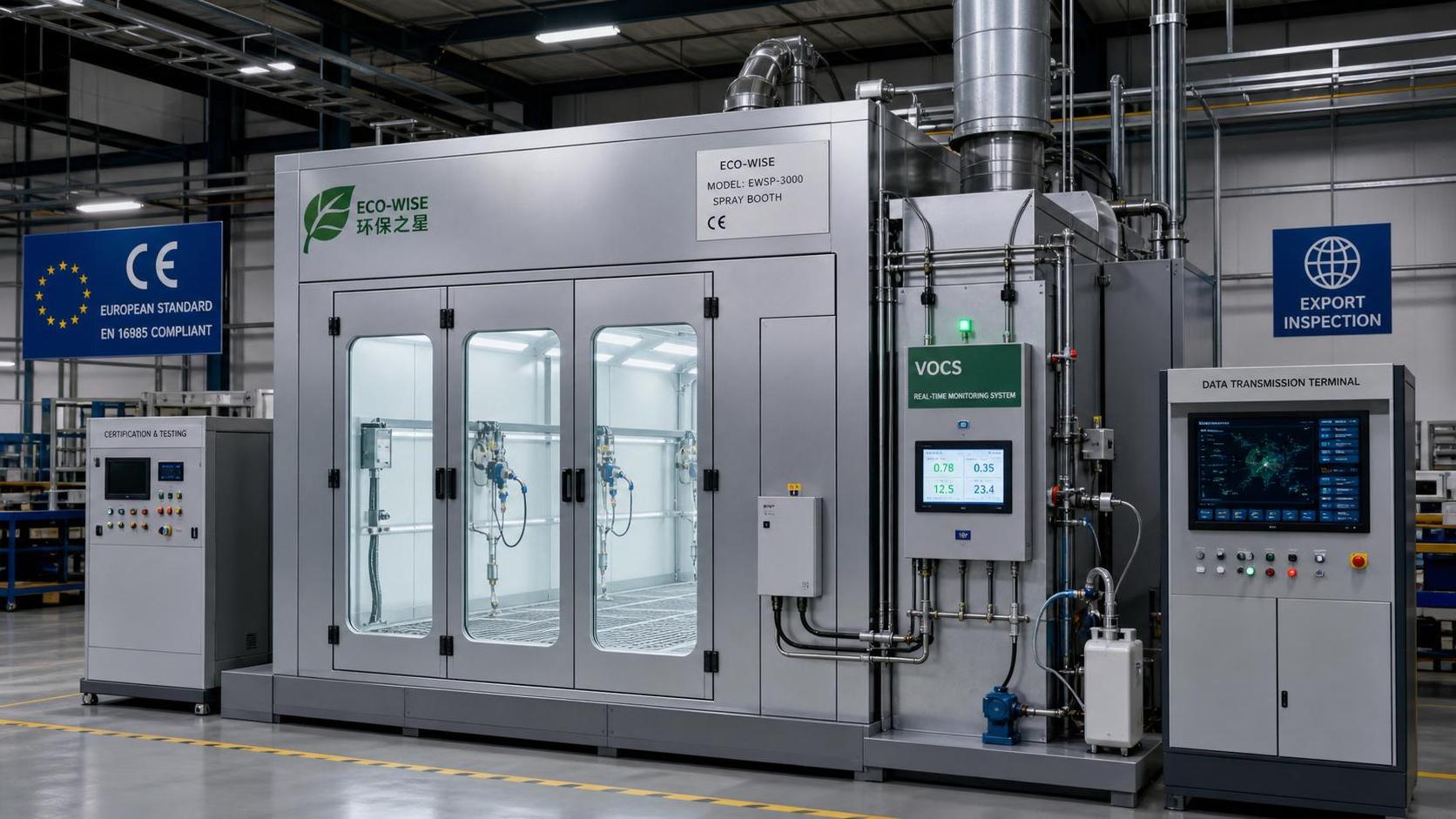 EU Rule Takes Effect for Eco-spray Booth VOC Monitoring