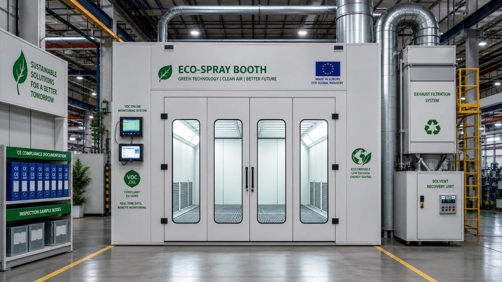 EU Tightens VOC Rules for Eco-spray Booth Exports