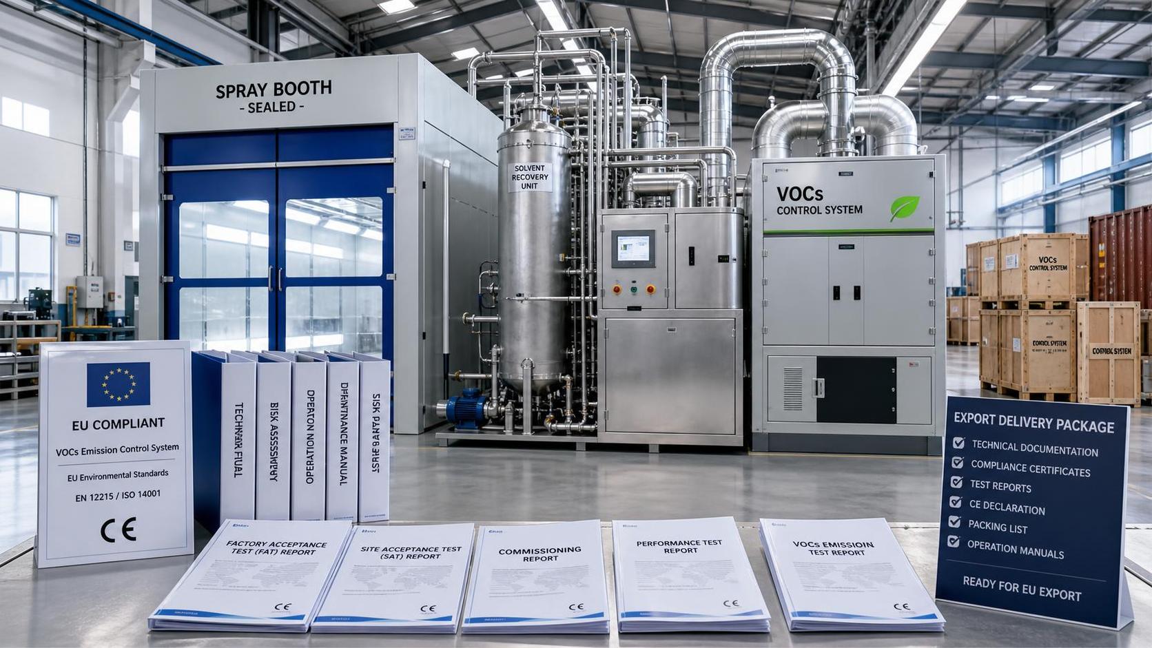 EU EPR Rule Takes Effect for VOCs Spray Equipment