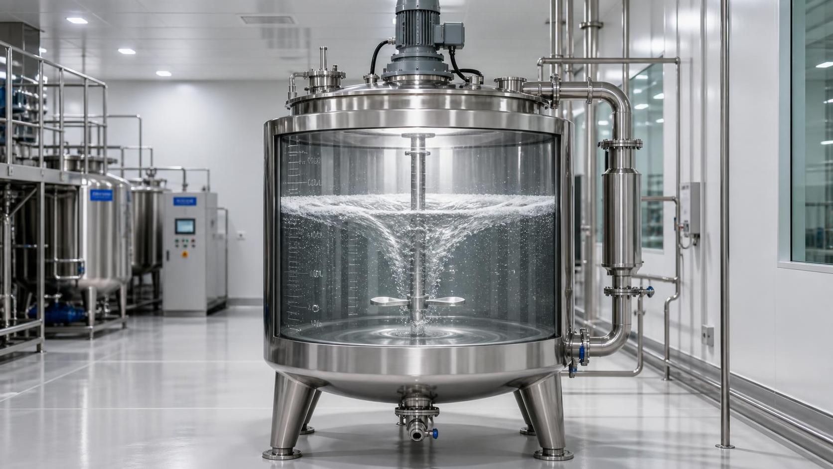 Why Stainless Steel Mixing Tanks Cause Foaming and How Process Settings Affect It