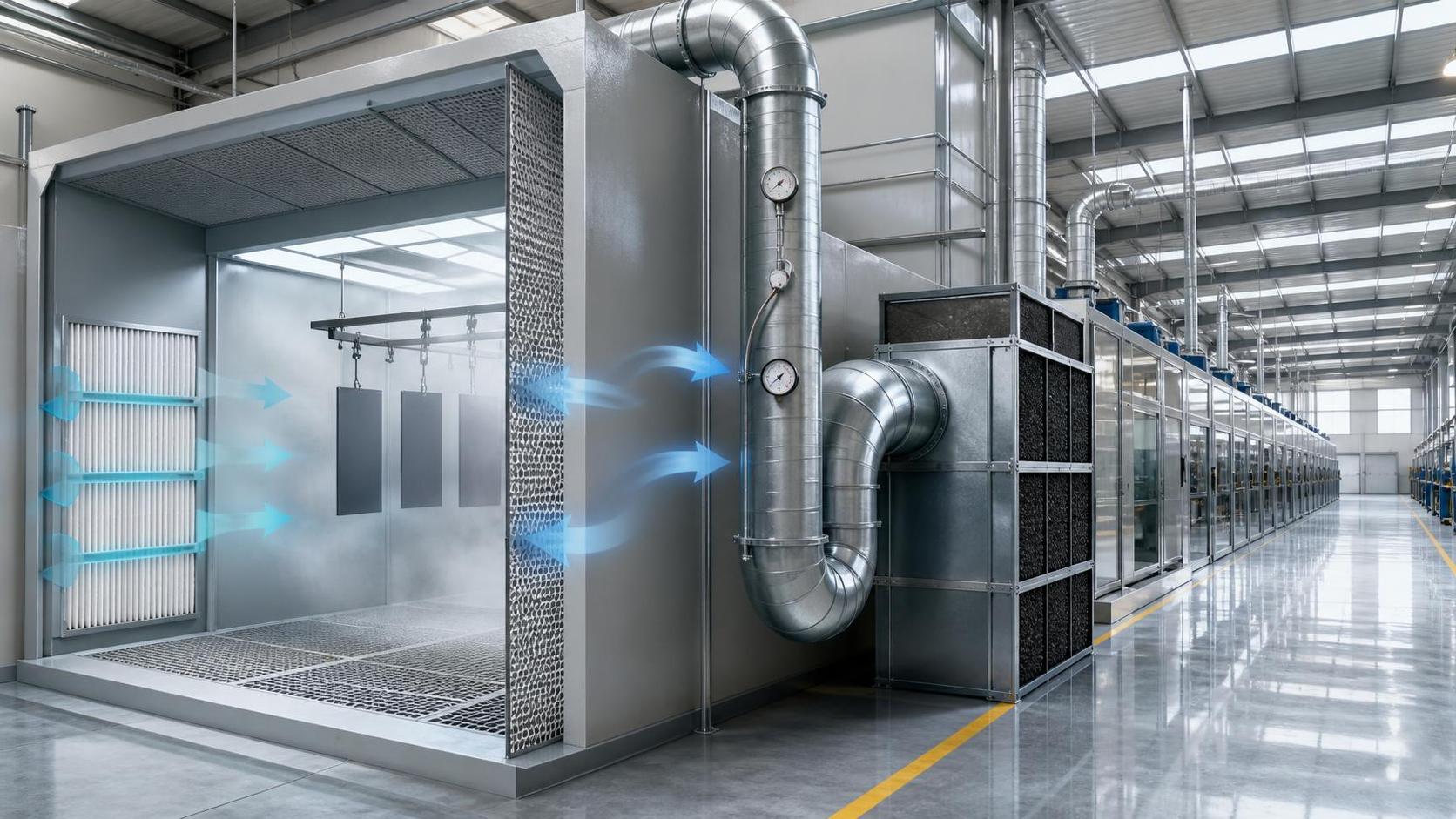 Selecting Filters for Eco-Spray Booths: Airflow, VOC Capture, and Changeout Intervals