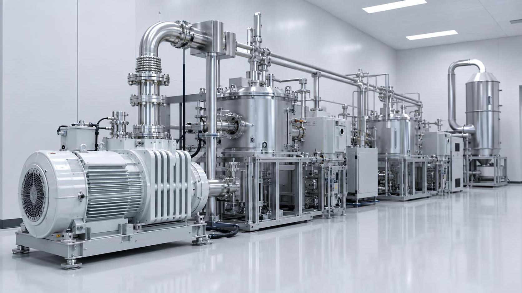 How to Select a Dry Vacuum Pump for Semiconductor Etching and CVD