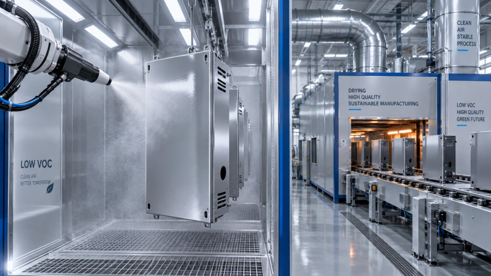 How Electrostatic Coating Engineers Can Meet VOC Limits Without Sacrificing Finish Quality
