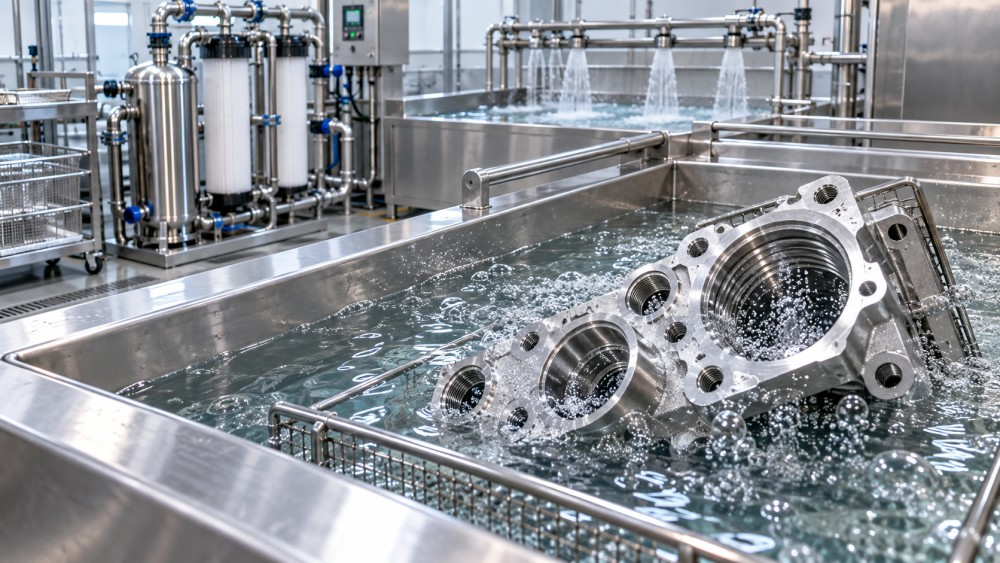 Can cavitation parts washing remove oil from blind holes? Can cavitation parts washing remove oil from blind holes?