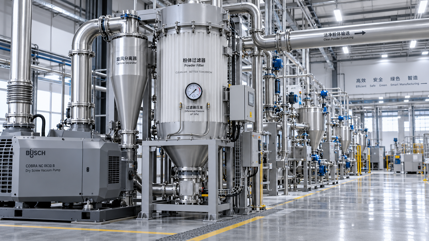 How to Select an Industrial Vacuum Pump for Dusty, Continuous-Duty Processes