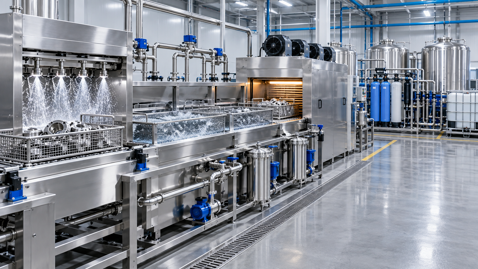 How to Evaluate an Industrial Cleaning Supplier for Multi-Tank Wash Line Projects
