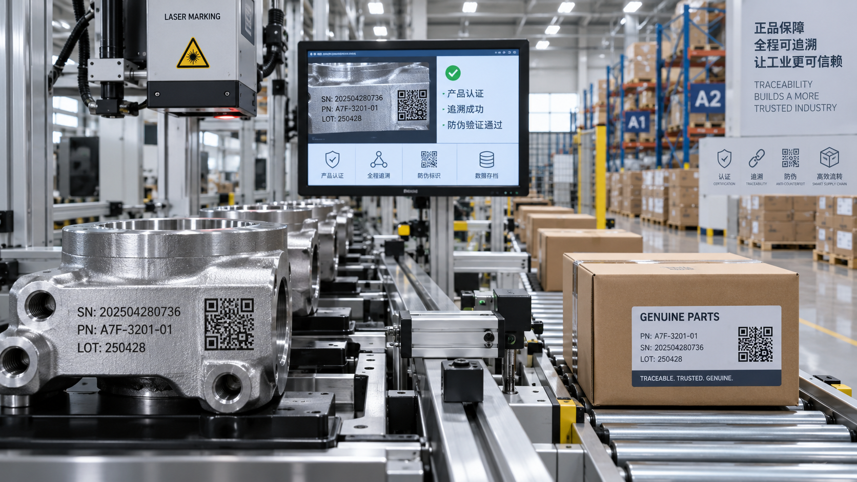 How Anti-Counterfeiting Serial Numbers Enable Product Authentication and Traceability