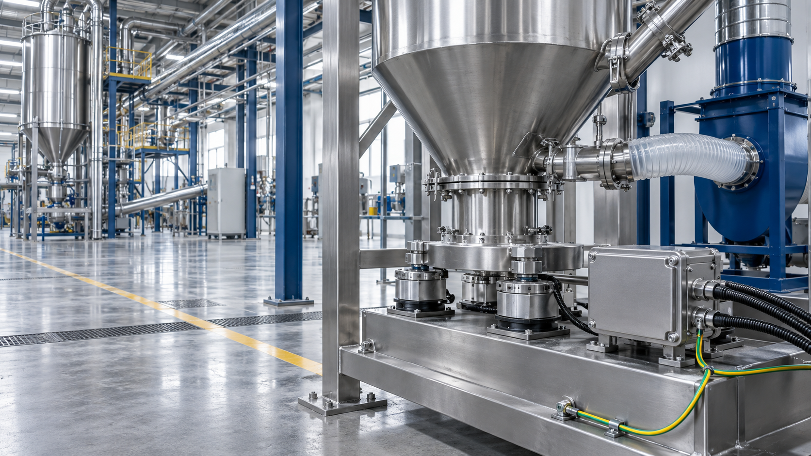 When chemical weighing systems need combustible dust certification
