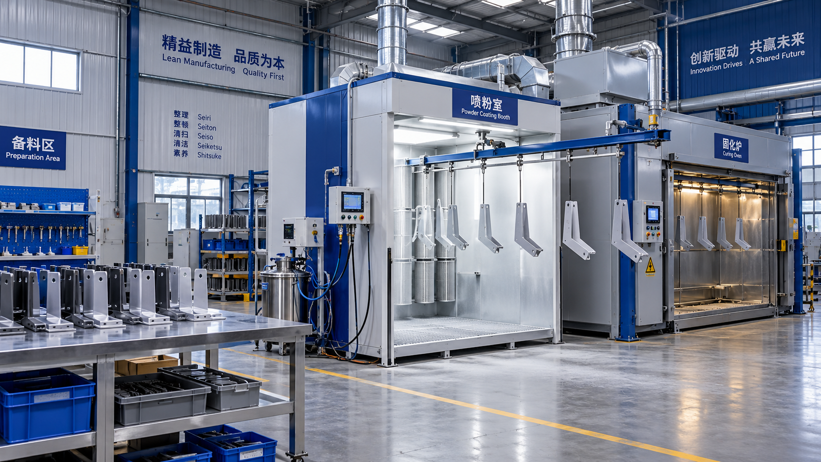 Is a Powder Coating Line Worth the Investment for Low-Volume Production?