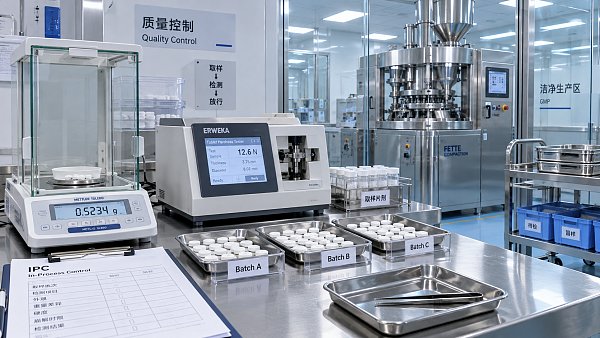 In-Process Quality Control in Pharmaceuticals: Tests, Sampling, and Acceptance Limits In-Process Quality Control in Pharmaceuticals: Tests, Sampling, and Acceptance Limits