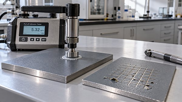 Coating Adhesion Strength: When to Use Pull-Off vs. Cross-Cut Tests Coating Adhesion Strength: When to Use Pull-Off vs. Cross-Cut Tests