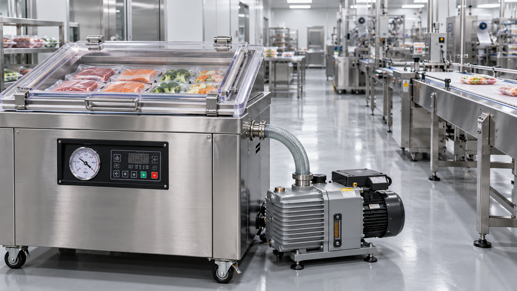 Sizing a Rotary Vane Vacuum System for Packaging: Pressure and Cycle Time