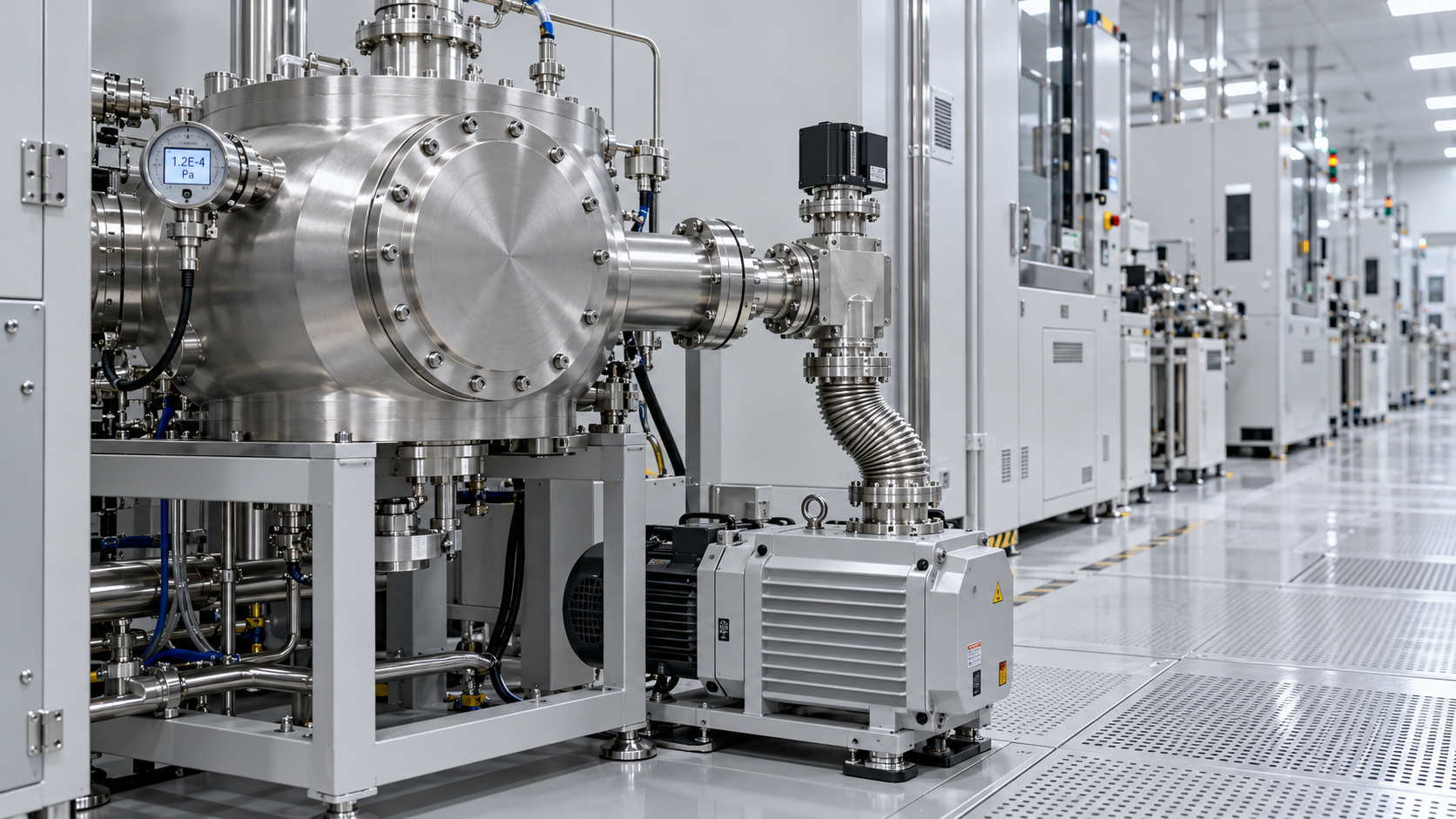 Semiconductor Vacuum Process Engineering: Balancing Gas Load and Pumping Speed
