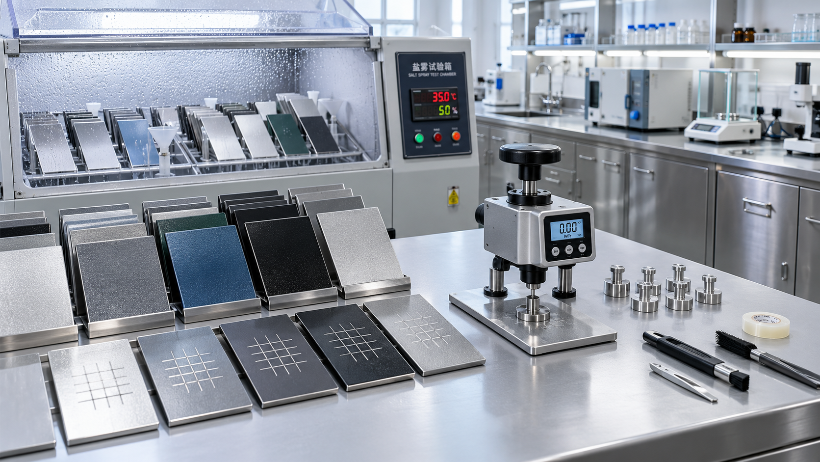Choosing Coating Performance Testing Services for Adhesion and Corrosion Tests
