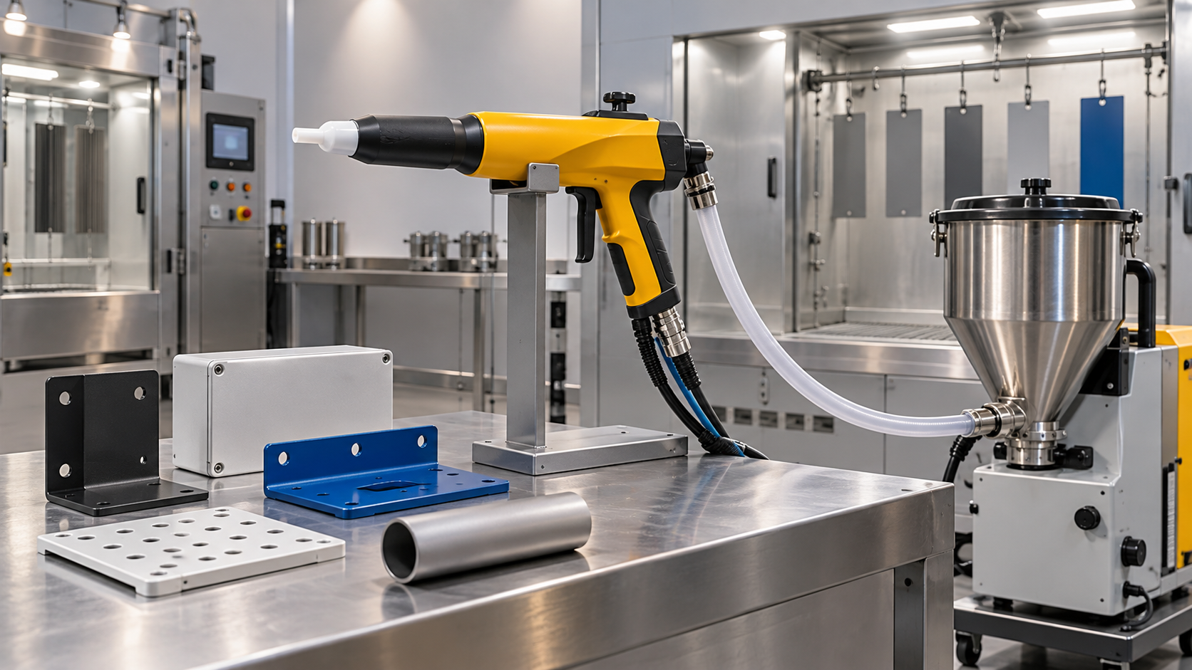 Total Finishing Introduces Zeus Powder Applicator and A.S.P. Electrostatic Spray Gun