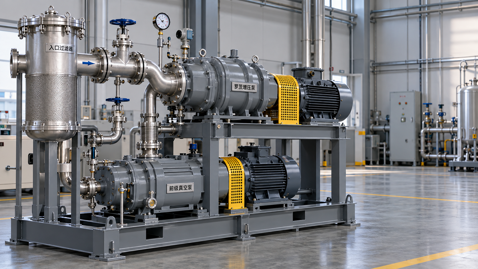 Vacuum System Integration Services: RFQ Requirements for Roots Pump Systems