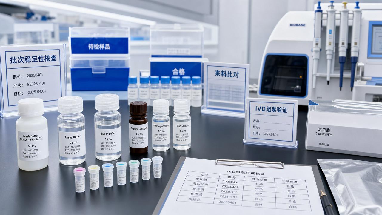 Diagnostic Reagent Components: Lot Stability Checks