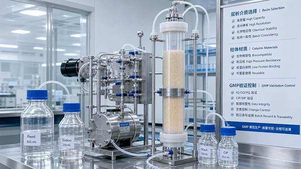 Protein Purification Chromatography GMP: Resin and Column Choices That Reduce Validation Risk