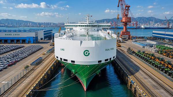 K Line Orders 4 LNG Dual-Fuel Car Carriers in China