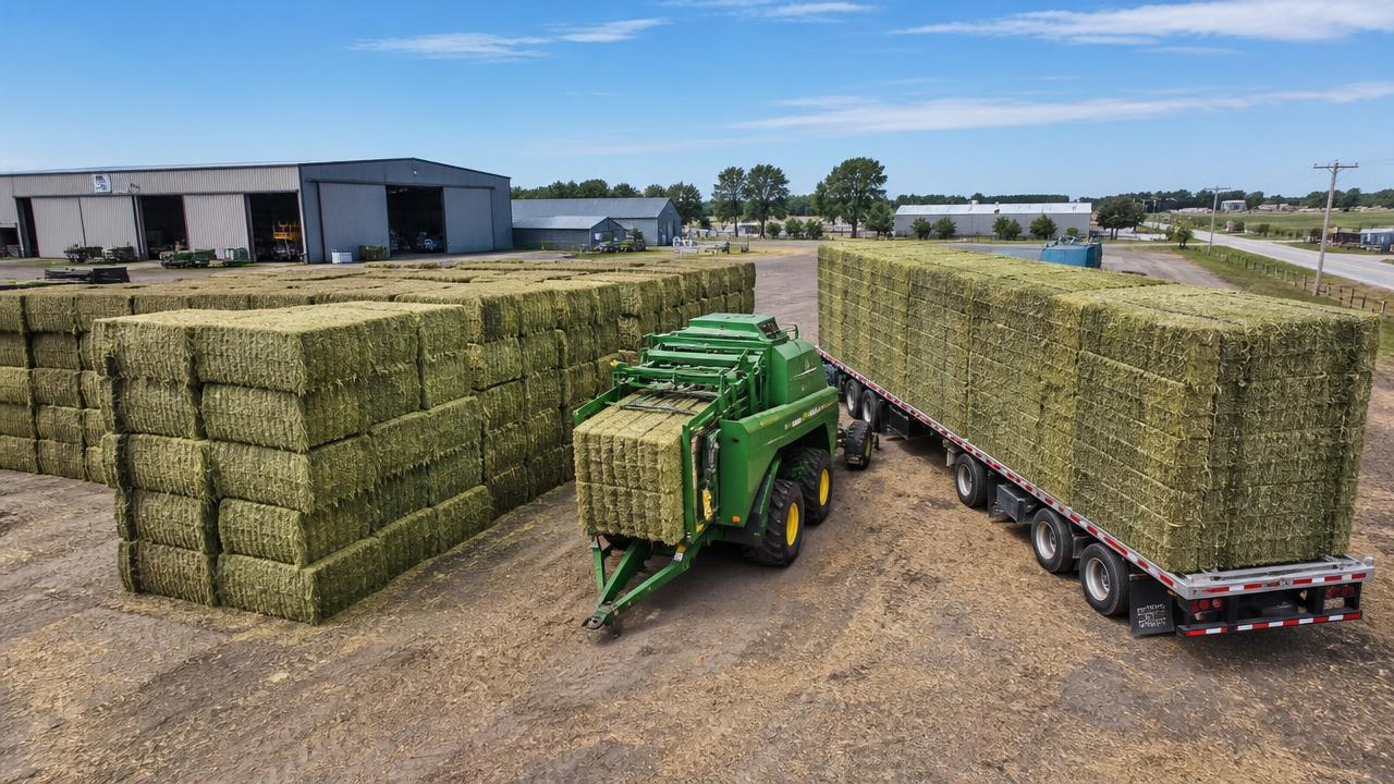 Bale Density Optimization in the USA: How to Balance Weight, Moisture, and Transport Cost