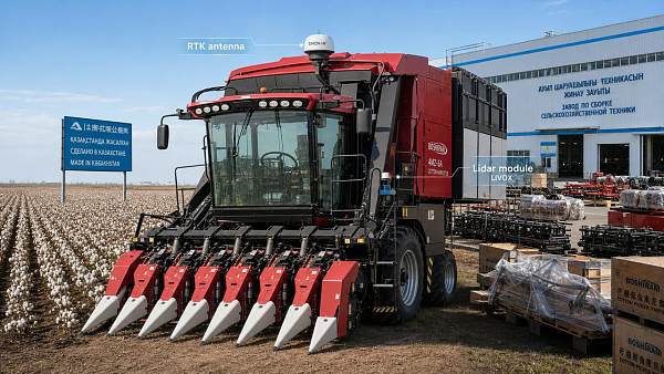 Kazakhstan Moves to Localize Smart Cotton Pickers
