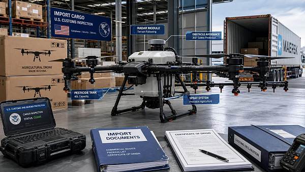 US Customs Revises Import Rules for Heavy Crop Drones