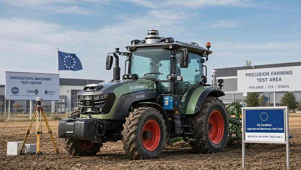 EU CE Rule Takes Effect for RTK Autonomous Tractors