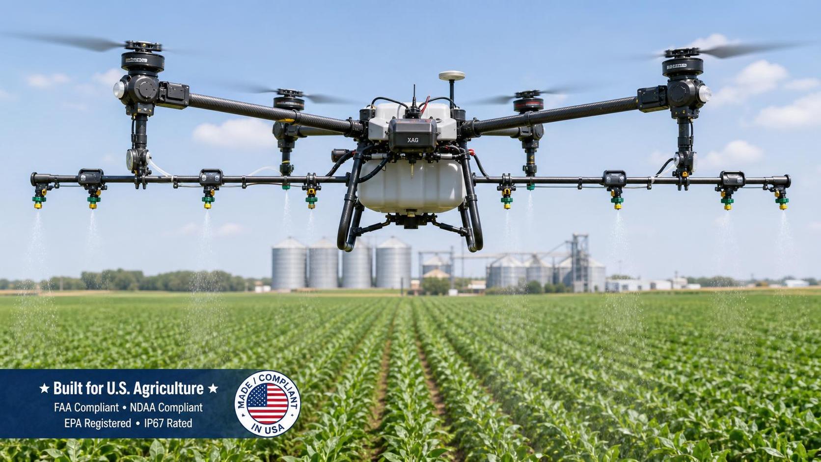 FCC Reclassifies Heavy Crop-Spraying Drones