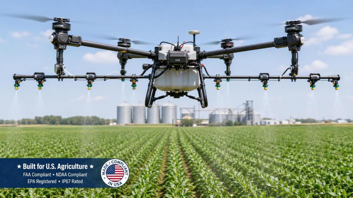FCC Reclassifies Heavy Crop-Spraying Drones