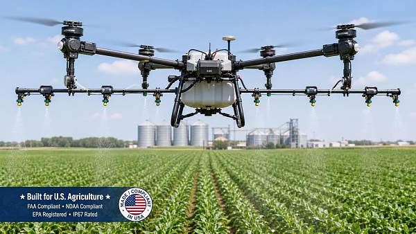 FCC Reclassifies Heavy Crop-Spraying Drones