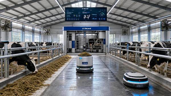 Agricultural Robotics Technology for Dairy: Key Systems Compared