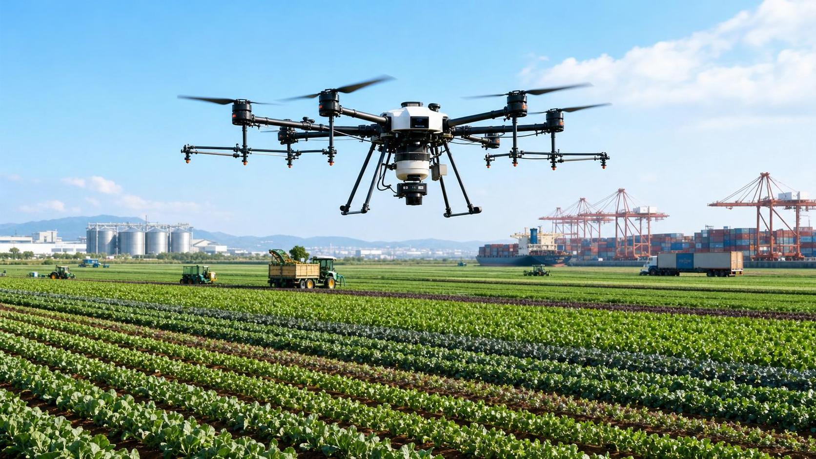 China Sets Export-Linked Thresholds for Crop Drones