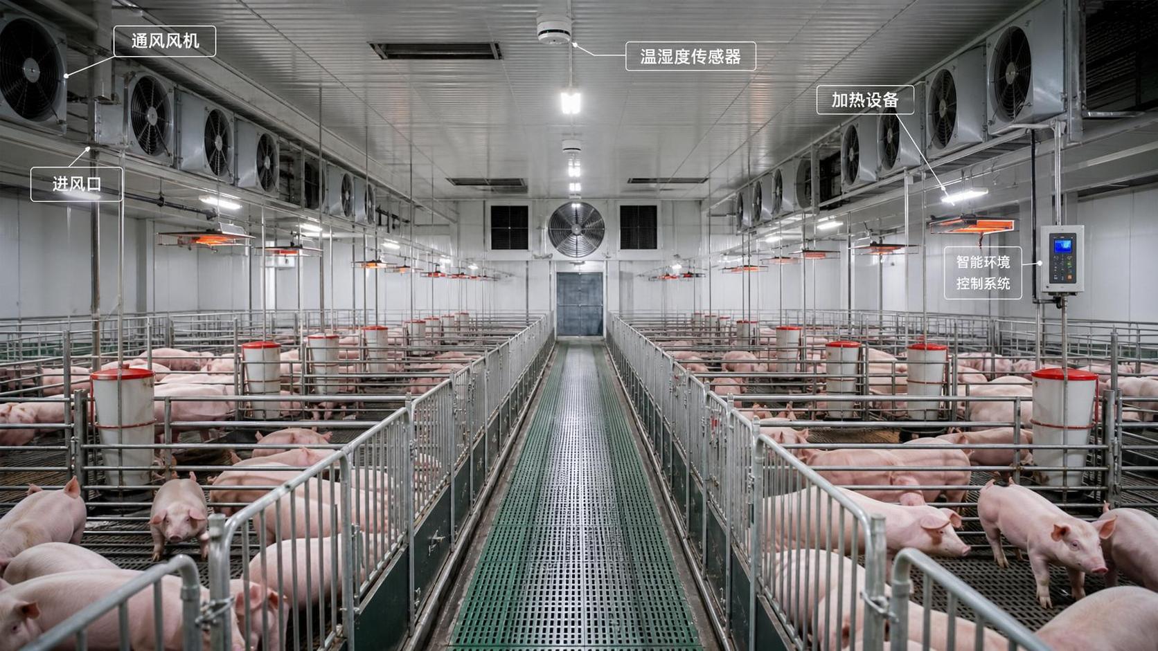 Pig Farm Control Systems: How to Reduce Ventilation and Heating Losses