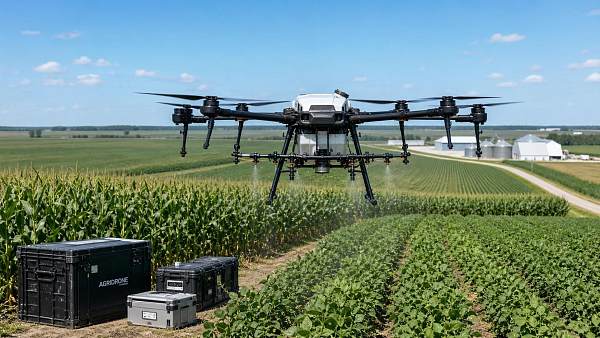 USDA Expands EQIP Support for Heavy Crop Spraying Drones