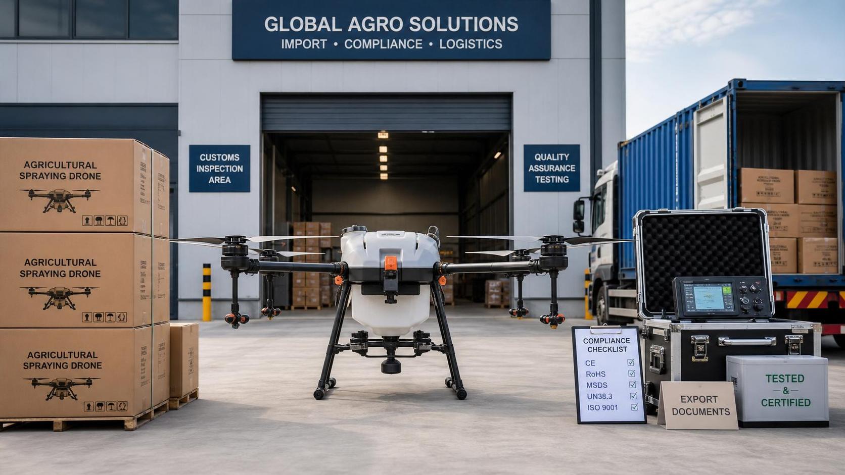 USDA Puts Spraying Drones First on 2026 Import List