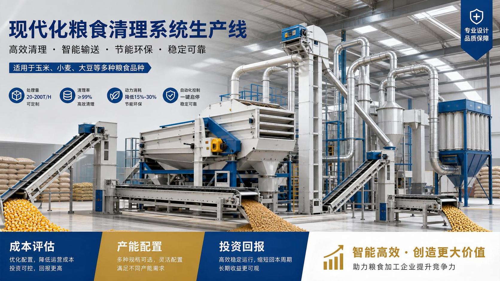 Grain Cleaning System Price: Cost Drivers and Payback