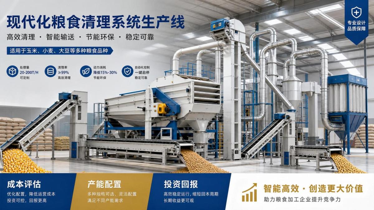 Grain Cleaning System Price: Cost Drivers and Payback