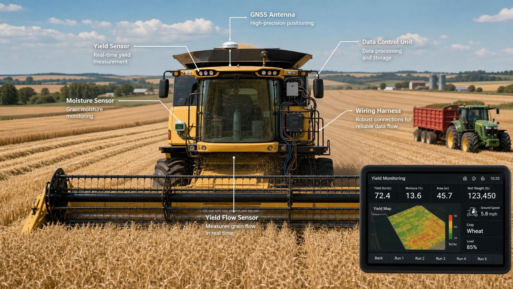 Real Time Yield Monitoring: Fixing Data Gaps in Harvest
