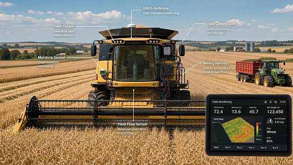 Real Time Yield Monitoring: Fixing Data Gaps in Harvest