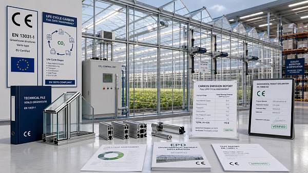 EU Updates Venlo Greenhouse CE Guide on Carbon Data