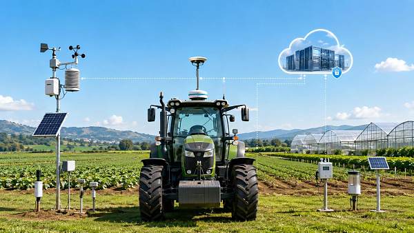 What does farming software and online data cost to maintain?